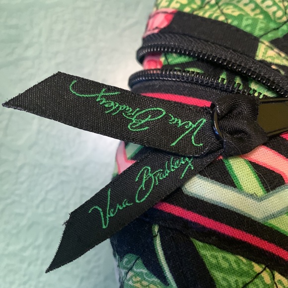 Vera Bradley floral print black background book bag. Good condition. - Picture 5 of 7